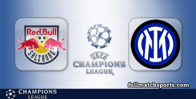 Salzburg vs Inter Full Match Highlights UCL