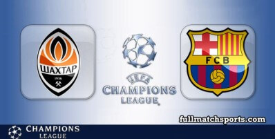 Shakhtar Donetsk vs Barcelona Full Match Highlights UCL