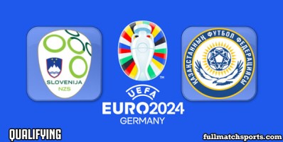 Slovenia vs Kazakhstan Full Match Highlights Euro 2024 Qualifying