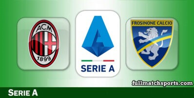 Milan vs Frosinone Full Match Highlights