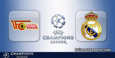 Union Berlin vs Real Madrid Full Match Highlights UCL