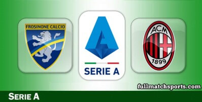 Frosinone vs Milan Full Match Highlights