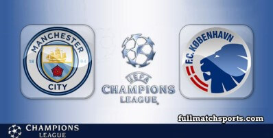 Manchester City vs Copenhagen Full Match Highlights UCL
