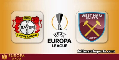 Bayer Leverkusen vs West Ham United Full Match Highlights UEL