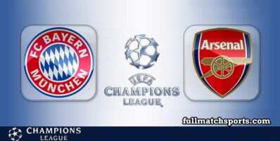 Bayern Munchen vs Arsenal Full Match Highlights UCL