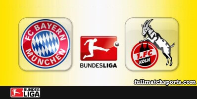 Bayern Munchen vs Koln Full Match Highlights