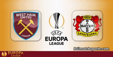 West Ham United vs Bayer Leverkusen Full Match Highlights UEL