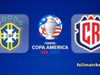 Brazil vs Costa Rica Full Match Highlights Copa America 2024