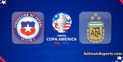 Chile vs Argentina Full Match Highlights Copa America 2024