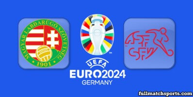Hungary vs Switzerland Full Match Highlights EURO 2024