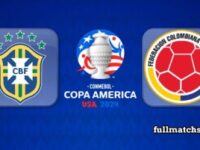 Brazil vs Colombia Full Match Highlights Copa America 2024