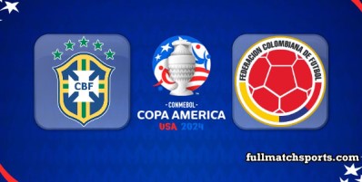 Brazil vs Colombia Full Match Highlights Copa America 2024