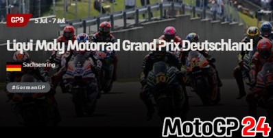 MotoGP 2024 Germany GP Race Replay Round 9