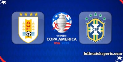 Uruguay vs Brazil Full Match Highlights Copa America 2024