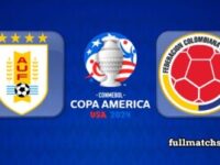 Uruguay vs Colombia Full Match Highlights Copa America 2024