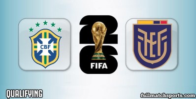 Brazil vs Ecuador Full Match Highlights World Cup 2026 Qualifying