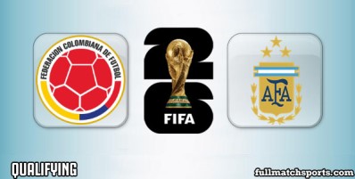 Colombia vs Argentina Full Match Highlights World Cup 2026 Qualifying