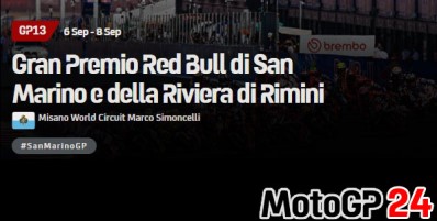 MotoGP 2024 San Marino GP Race Replay Round 13