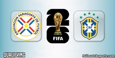 Paraguay vs Brazil Full Match Highlights World Cup 2026 Qualifying