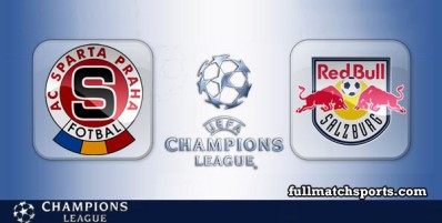 Sparta Prague vs Salzburg Full Match Highlights UCL