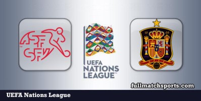 Switzerland vs Spain Full Match Highlights Nations League