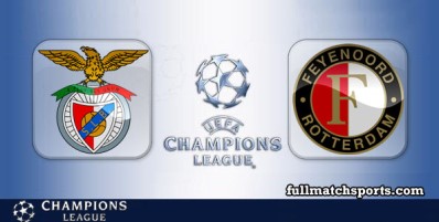Benfica vs Feyenoord Full Match Highlights UCL