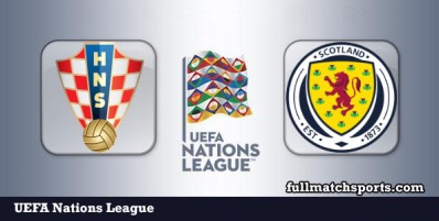 Croatia vs Scotland Full Match Highlights Nations League