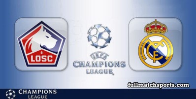 Lille vs Real Madrid Full Match Highlights UCL