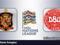Spain vs Denmark Full Match Highlights Nations League