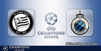 Sturm Graz vs Club Brugge Full Match Highlights UCL