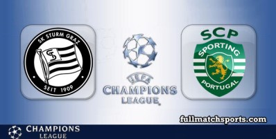 Sturm Graz vs Sporting Full Match Highlights UCL