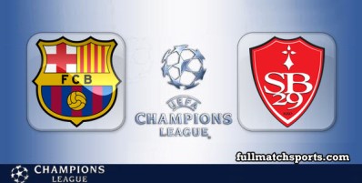 Barcelona vs Brest Full Match Highlights UCL