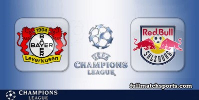 Bayer Leverkusen vs Salzburg Full Match Highlights UCL