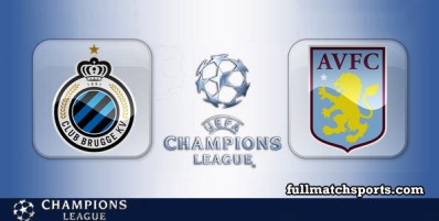 Club Brugge vs Aston Villa Full Match Highlights UCL