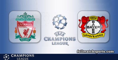 Liverpool vs Bayer Leverkusen Full Match Highlights UCL