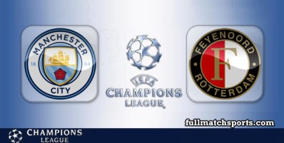 Manchester City vs Feyenoord Full Match Highlights UCL