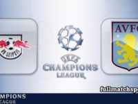 Leipzig vs Aston Villa Full Match Highlights UCL