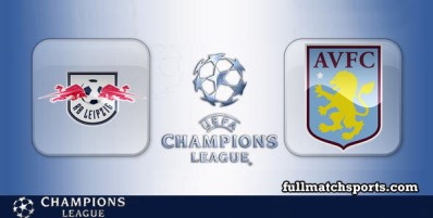 Leipzig vs Aston Villa Full Match Highlights UCL