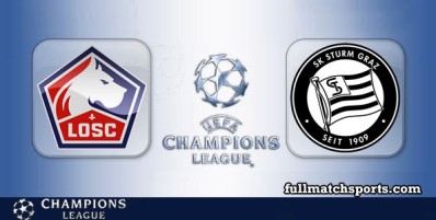 Lille vs Sturm Graz Full Match Highlights UCL