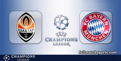 Shakhtar Donetsk vs Bayern Munchen Full Match Highlights UCL