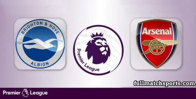 Brighton Hove Albion vs Arsenal Full Match Highlights