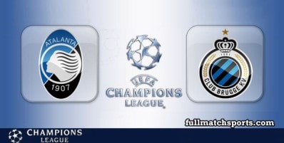 Atalanta vs Club Brugge Full Match Highlights UCL