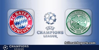 Bayern Munchen vs Celtic Full Match Highlights UCL