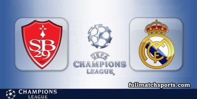 Brest vs Real Madrid Full Match Highlights UCL