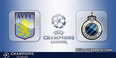 Aston Villa vs Club Brugge Full Match Highlights UCL