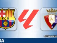 Barcelona vs Osasuna Full Match Highlights