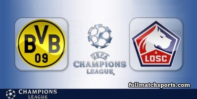 Borussia Dortmund vs Lille Full Match Highlights UCL