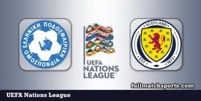 Greece vs Scotland Full Match Highlights Nations League
