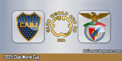 Boca Juniors vs Benfica Full Match Highlights Club World Cup 2025