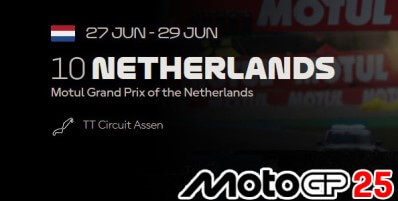 MotoGP 2025 Netherlands GP Race Replay Round 10